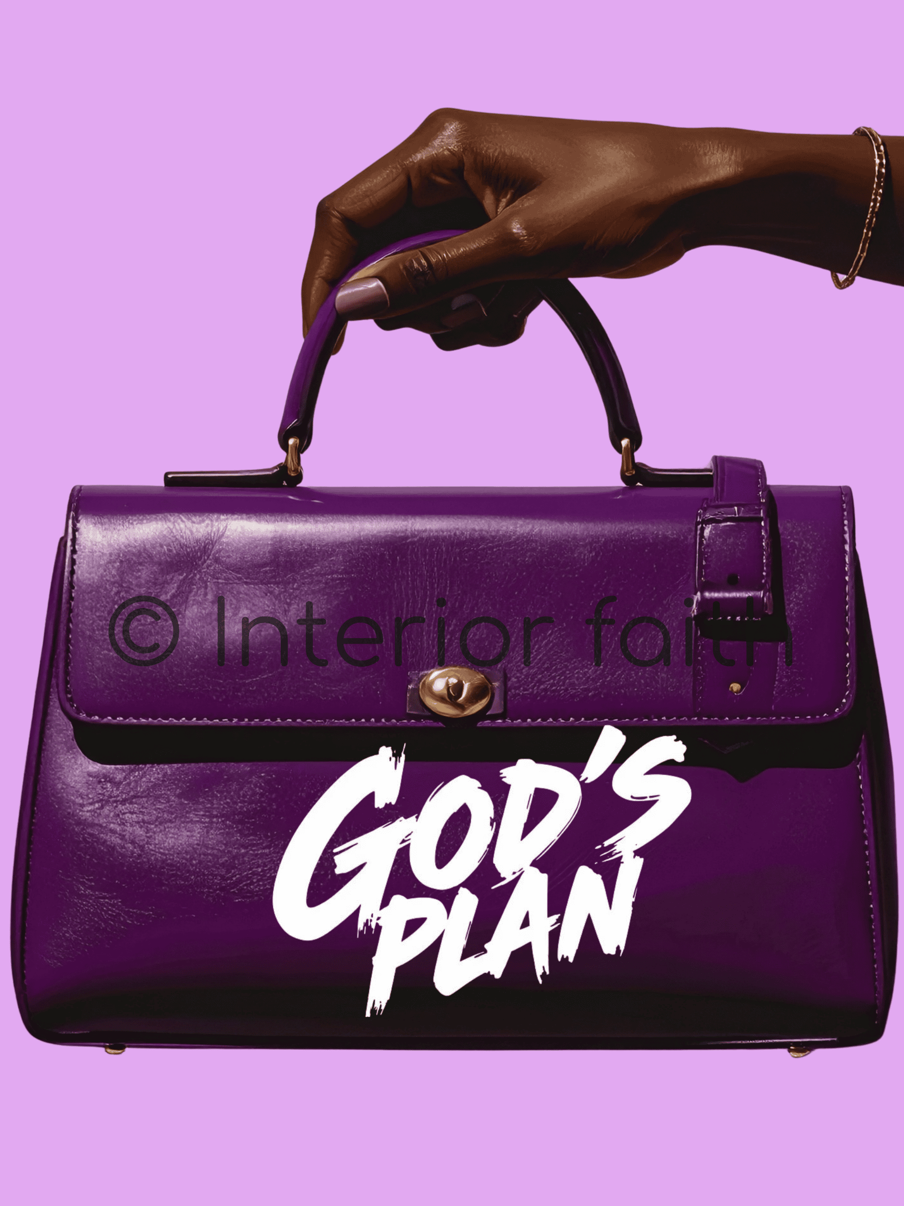 God’s Plan Digital Wall Art