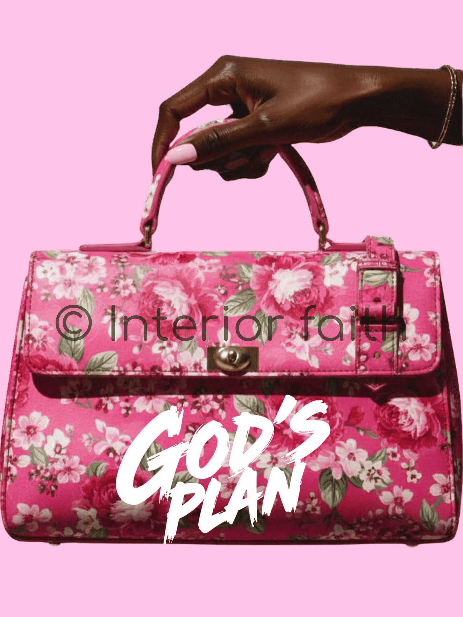God’s Plan Digital Wall Art