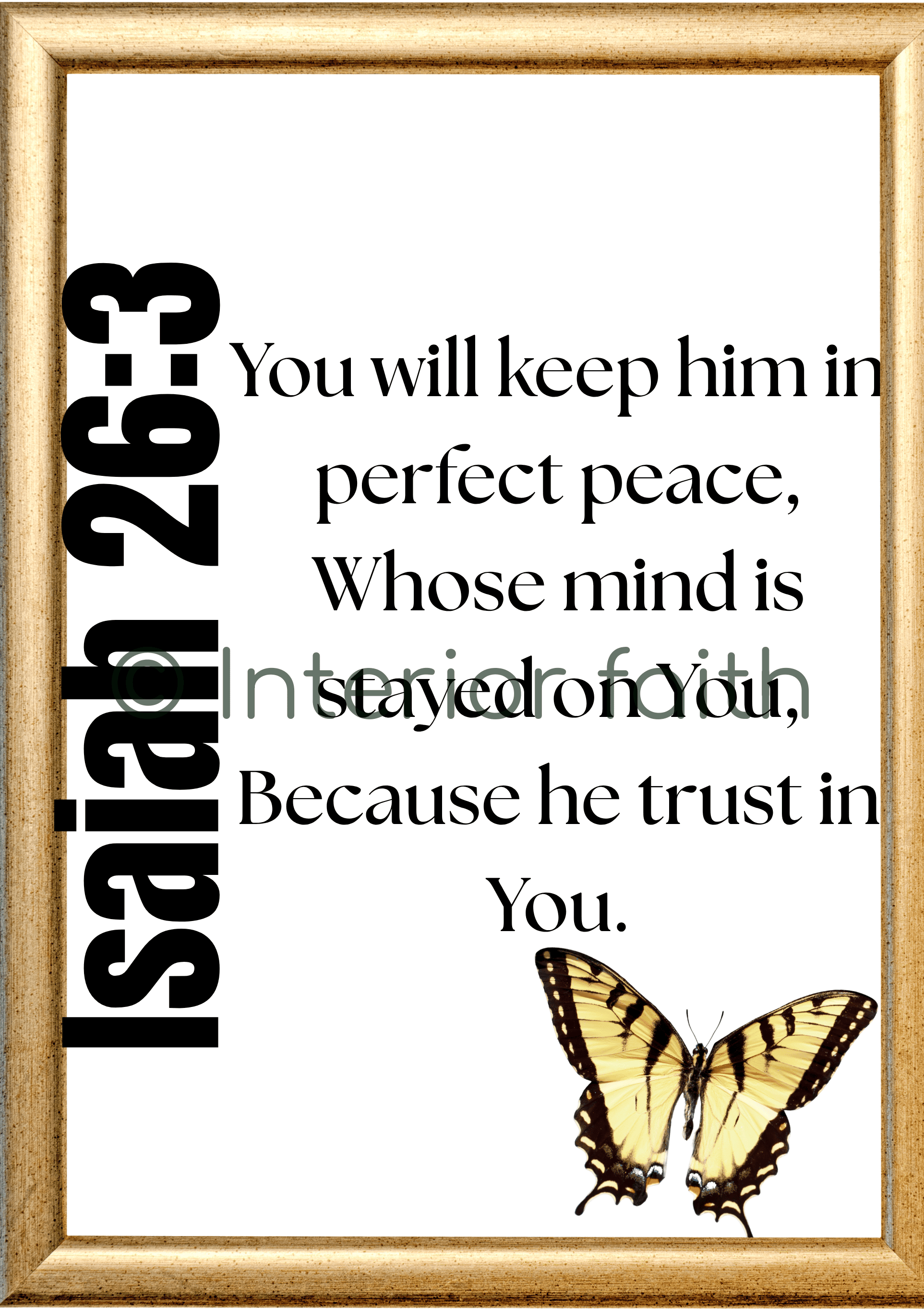 Butterfly effect Digital Wall Art