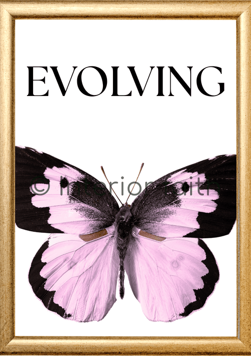 Butterfly effect Digital Wall Art